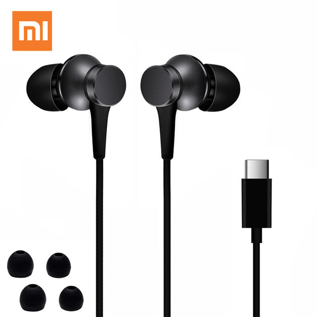 Xiaomi Piston 3 Earphones USB Type-C Mi Piston Fresh Edition Earphone Headset with Mic for Xiaomi Mi 6/8 Huawei Earphone Earbuds