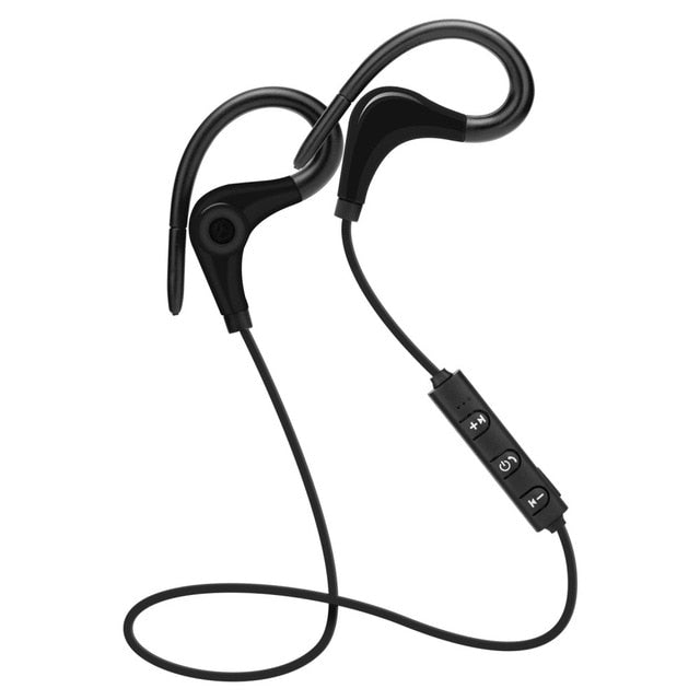 Bass Wireless Earphones Bluetooth Ear Hook Sport Running Headphone For Xiaomi iPhone Samsung Android phone Headset